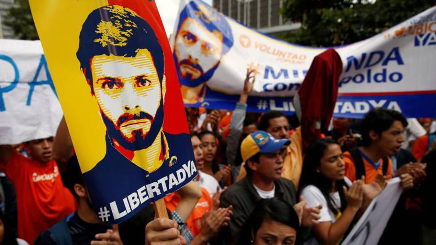 Tensión en Caracas en torno a la vista de apelación de Leopoldo López