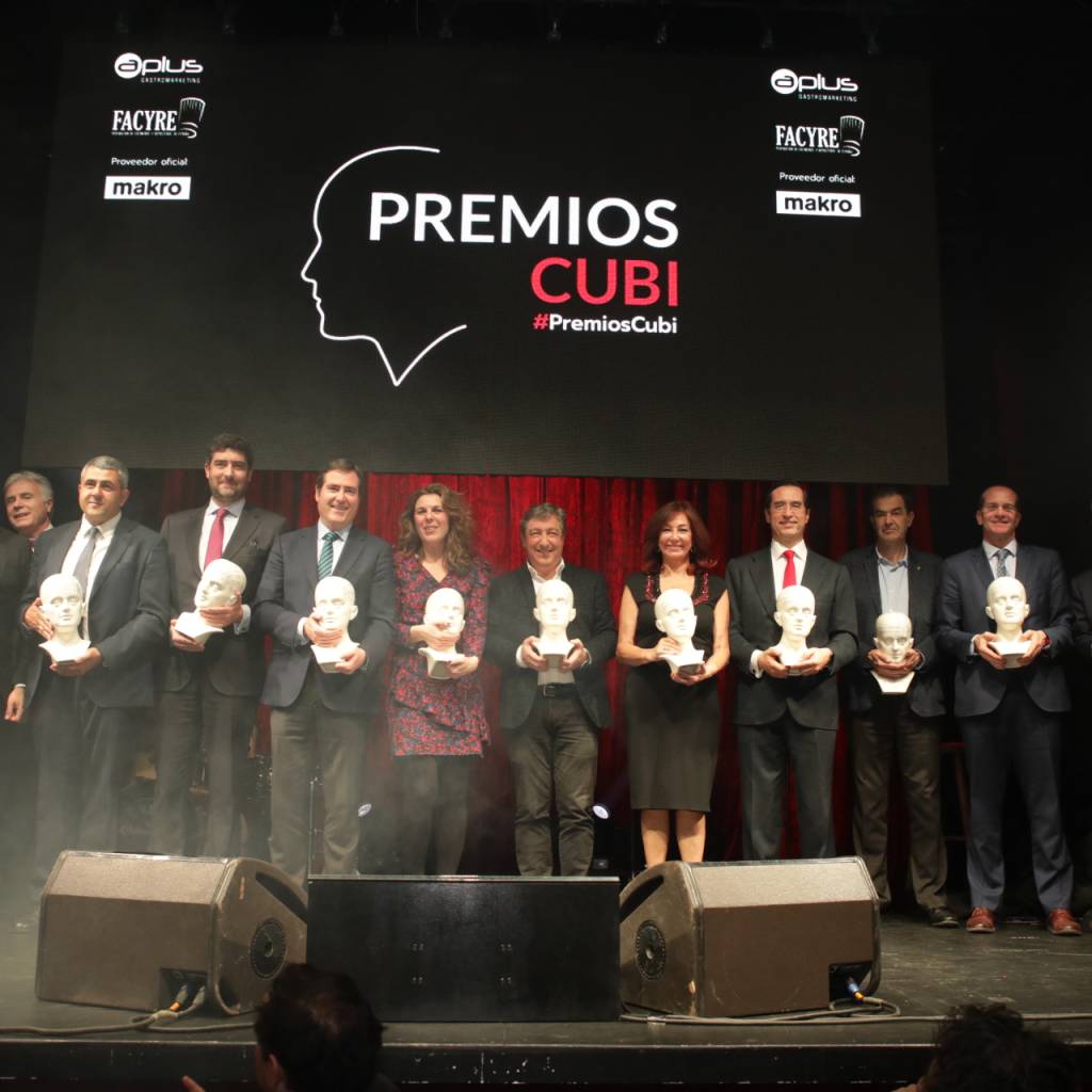 FACYRE otorga los Premios Cubi Excelencia Gastronómica 2018