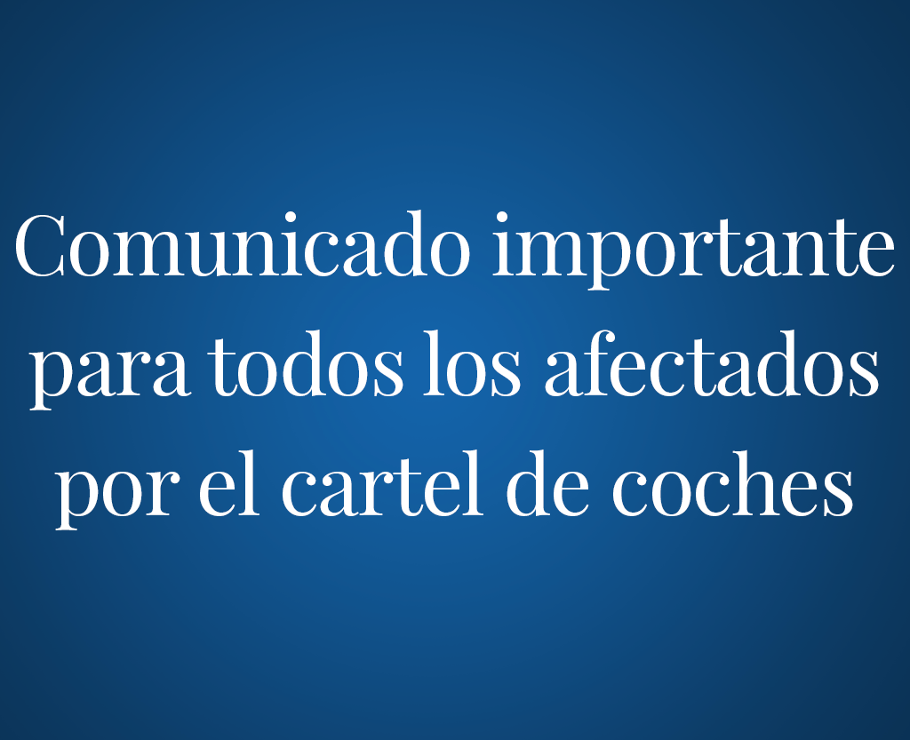 Comunicado público de Cremades & Calvo-Sotelo abogados