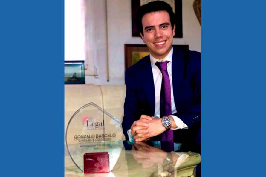 Gonzalo Barceló, abogado de Cremades & Calvo-Sotelo, Mejor Joven Abogado del Año