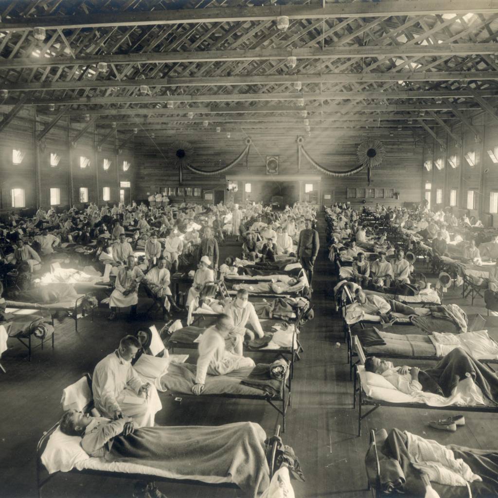 El coronavirus y la gripe española -1918/1920-