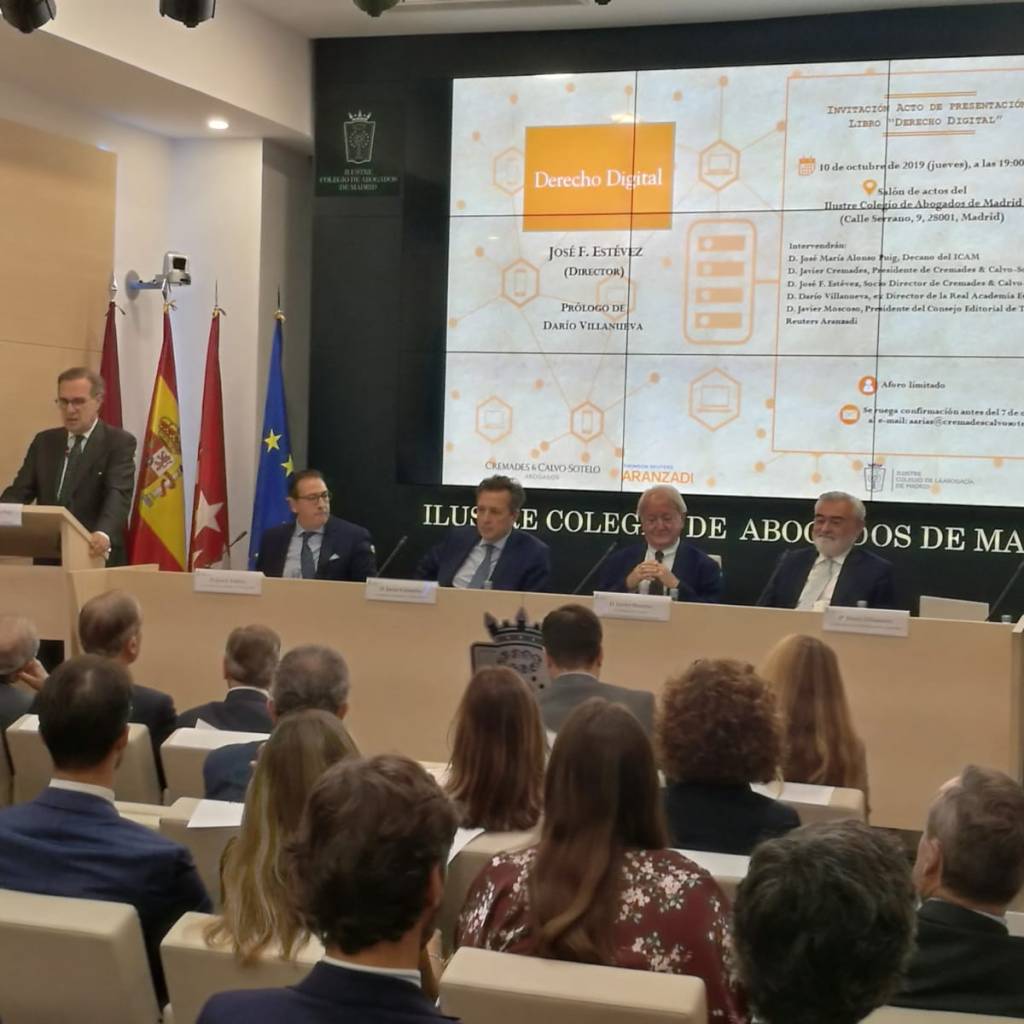 Presentado el libro «Derecho Digital»