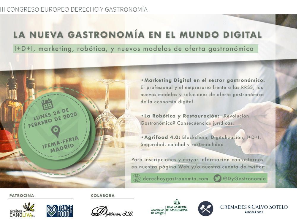 III Congreso Europeo Derecho y Gastronomía