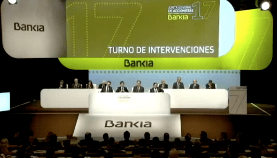 Junta General de Accionistas de Bankia 2017