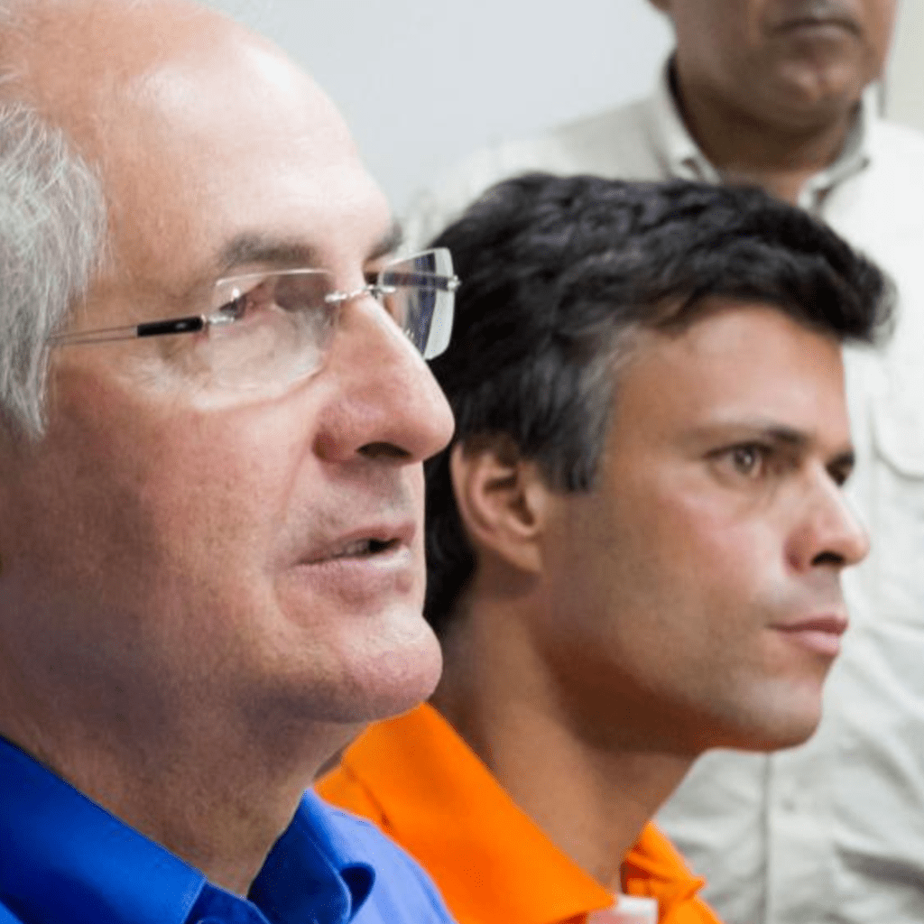 Leopoldo López y Antonio Ledezma