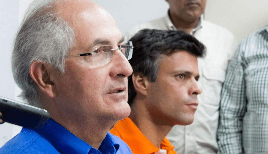 Leopoldo López y Antonio Ledezma