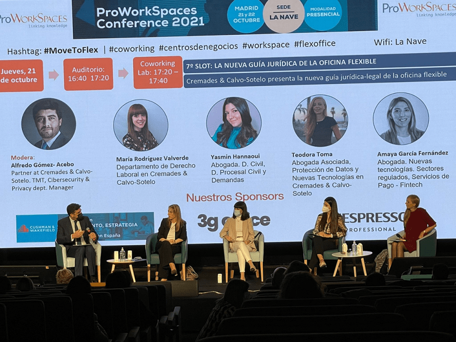 Los días 21 y 22 de octubre, PROWORK SPACES ha organizado la Conference 2021 en la Nave Madrid, bajo el lema #MoveToFlex.