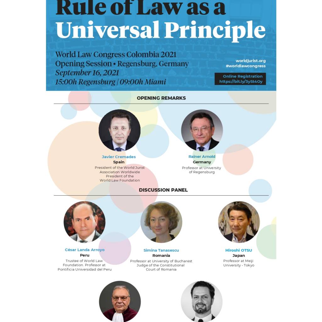 Rule of law as a Universal Principle