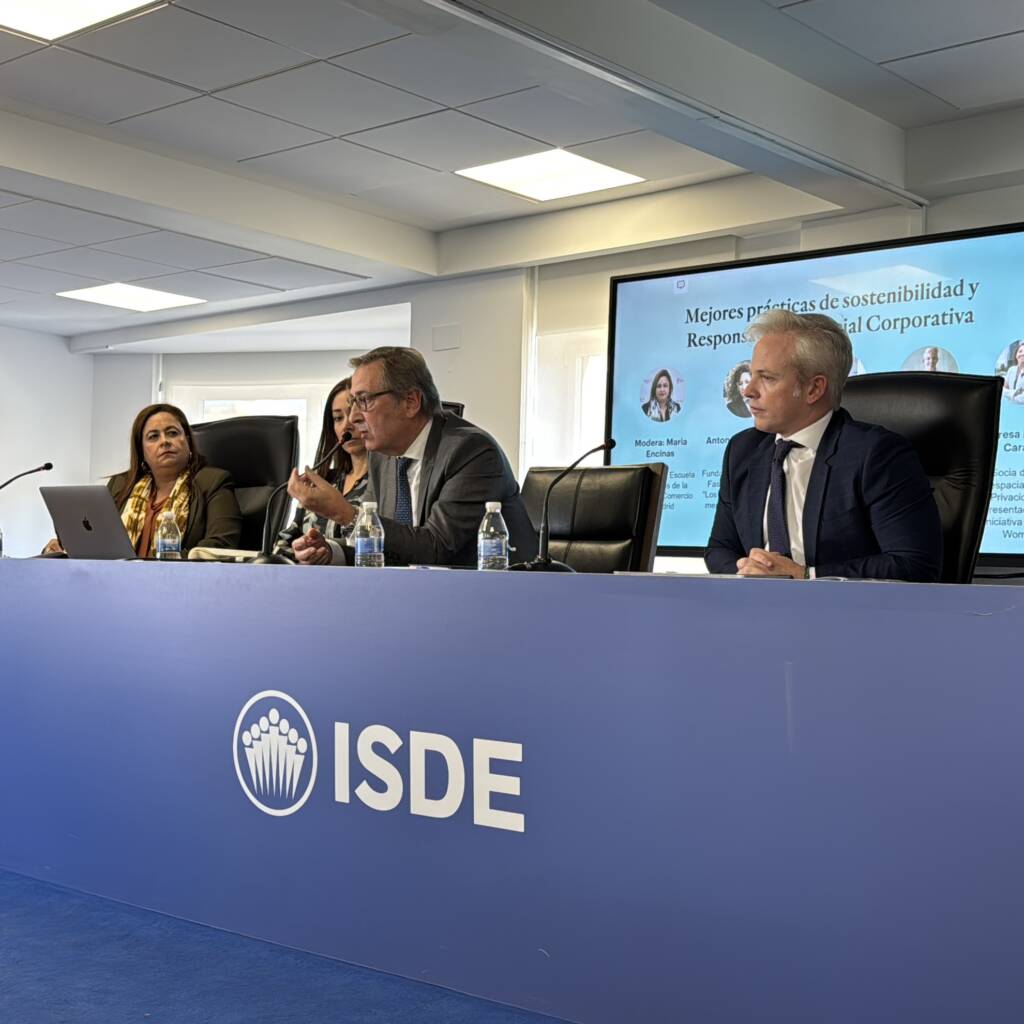 José Estévez, vicepresidente del despacho de abogados Cremades & Calvo Sotelo, participó en una mesa dedicada a las mejores prácticas de sostenibilidad y responsabilidad social corporativa.