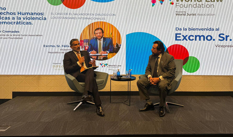 El vicepresidente de El Salvador: «El estado de excepción terminará cuando lo pida el pueblo»