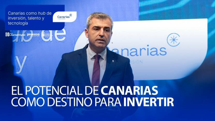 Manuel Domínguez, vicepresidente de Canarias, reivindica el archipiélago como «el mejor clima para invertir»