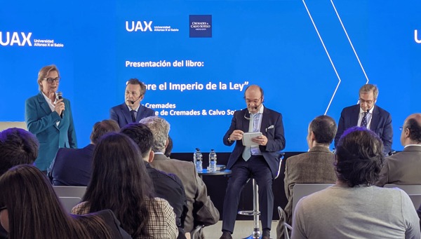 UAX firma un convenio con Cremades & Calvo-Sotelo