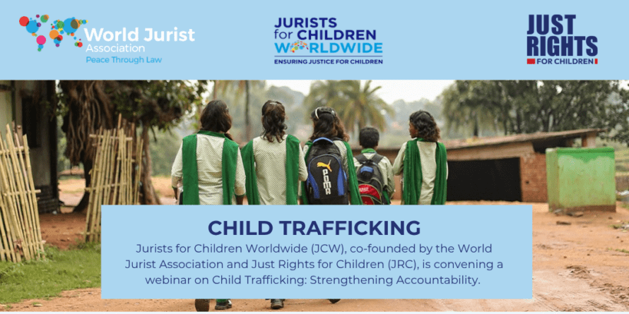 Jurists for Children Worldwide (JCW) celebra un seminario web internacional para combatir la trata de menores y defender el Estado de Derecho
